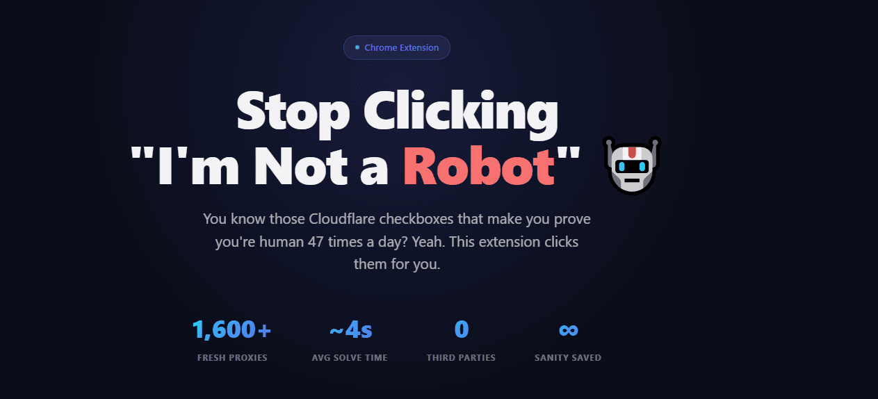Not a Robot 🤖 + RealWorldPrices 
